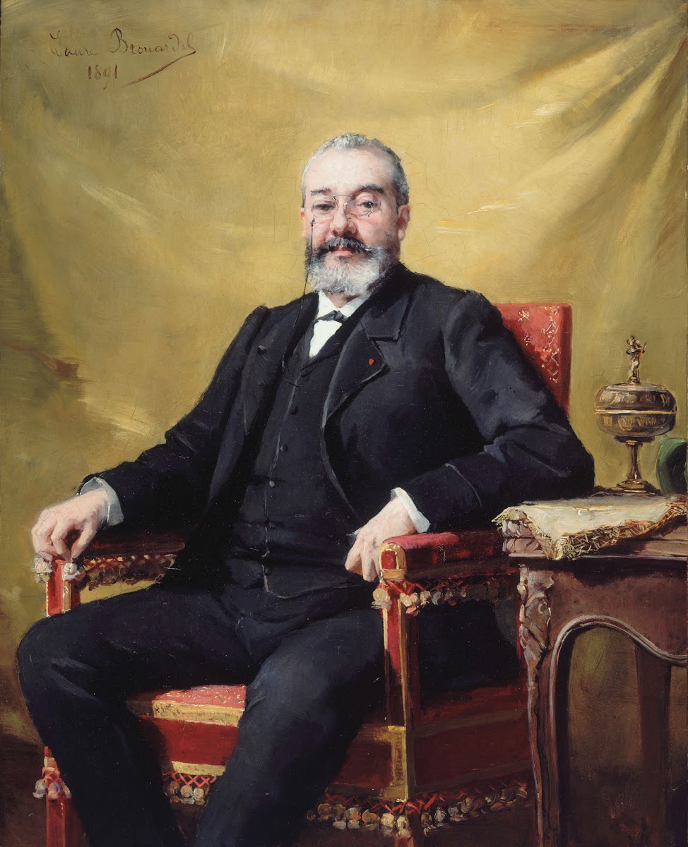 Portrait du docteur Adrien Proust 1834 1903 père de Marcel Proust 1891