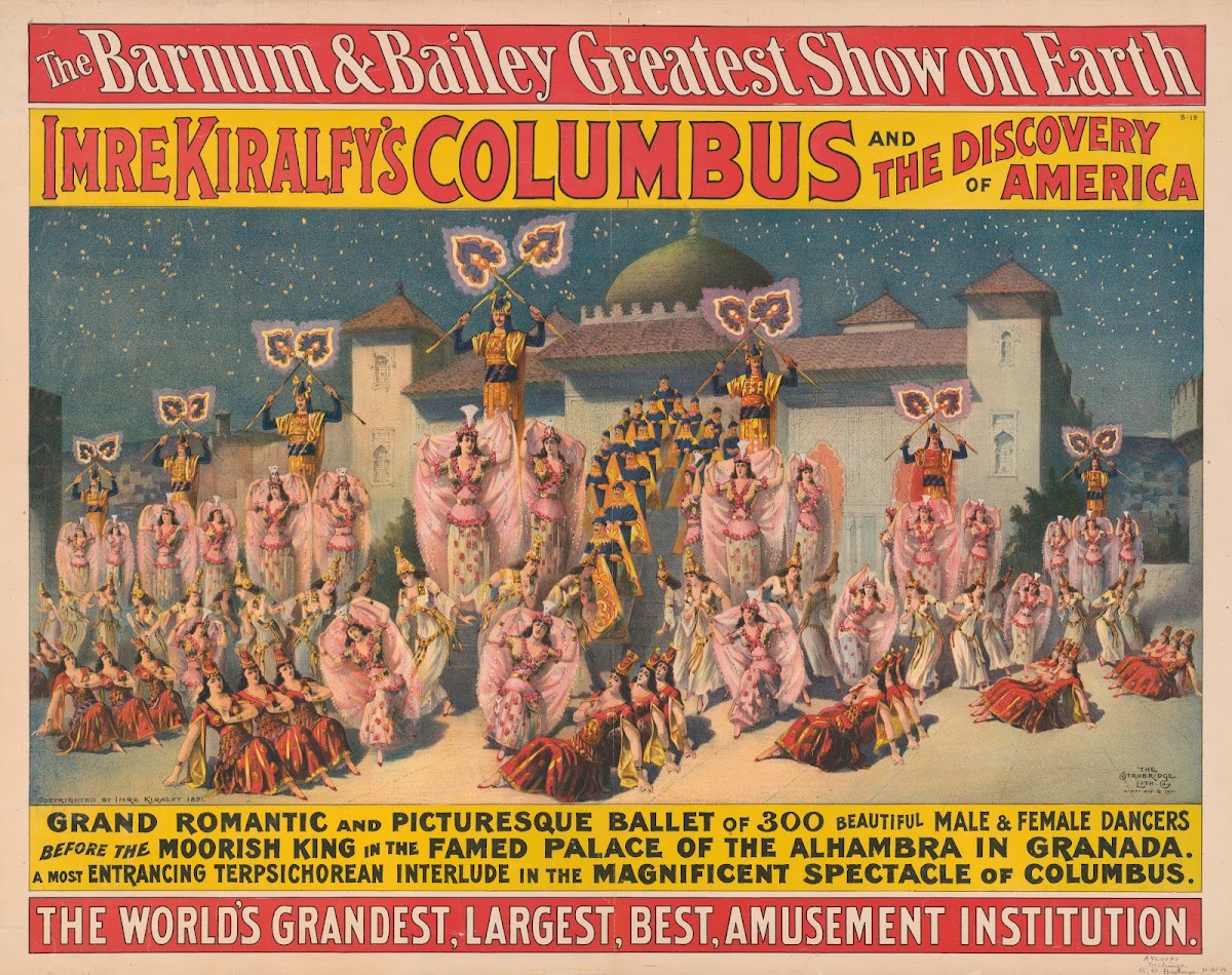 Imre Kiralfys Columbus and the discovery of America 1891