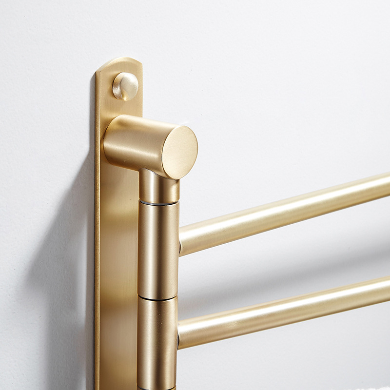 Rotatable Copper Towel Holder