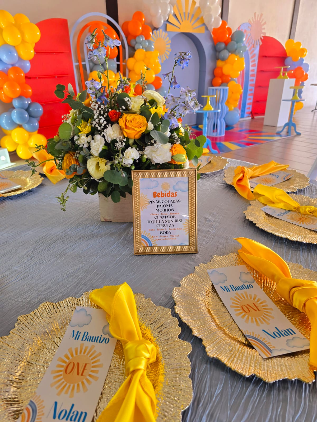 Bautizo - Celebración de bautizo - Marbella Princess Parties Tijuana