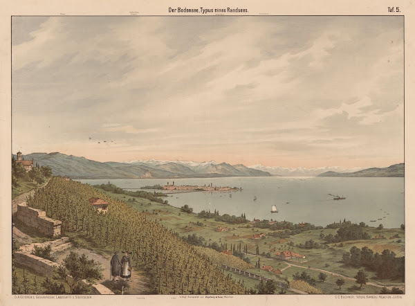 Der Bodensee Typus eines Randsees 1890
