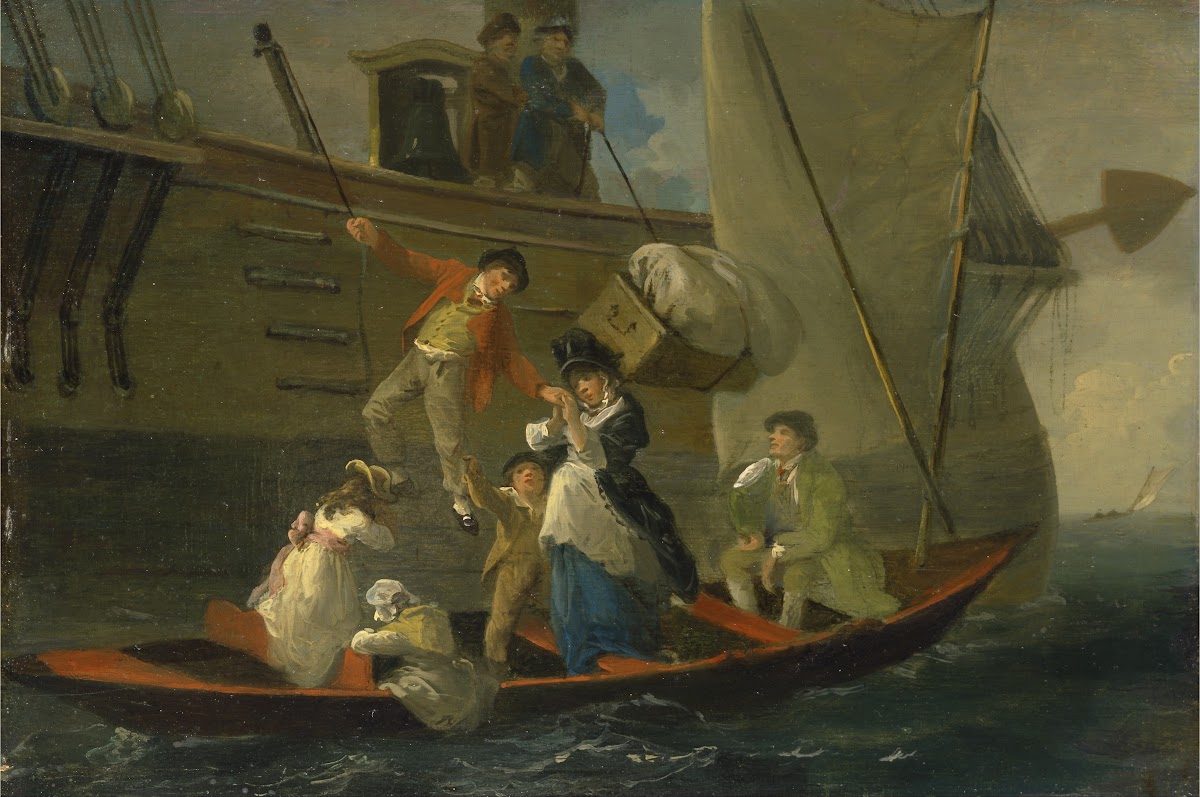 A Married Sailors Adieu ca 1800