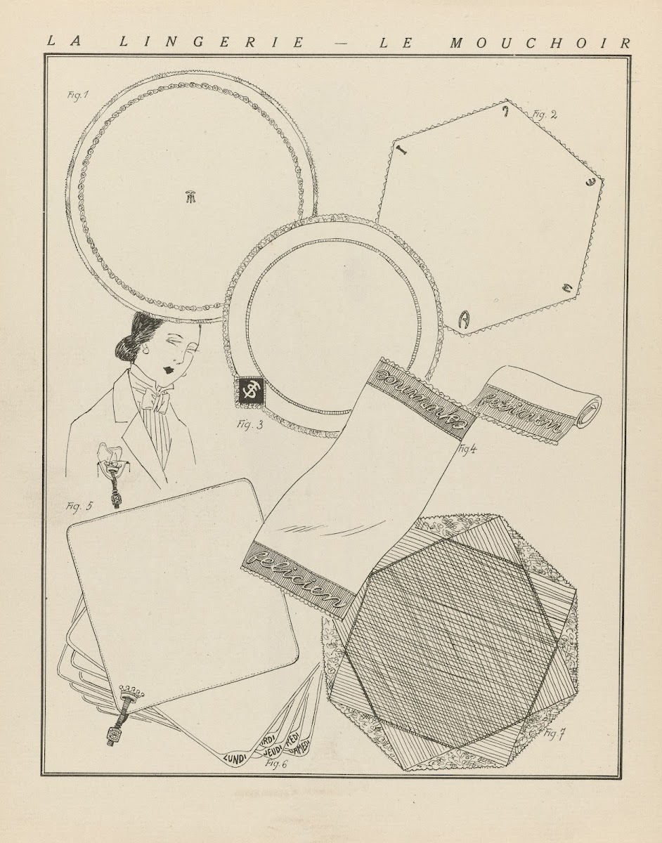 La lingerie  le mouchoir 1922