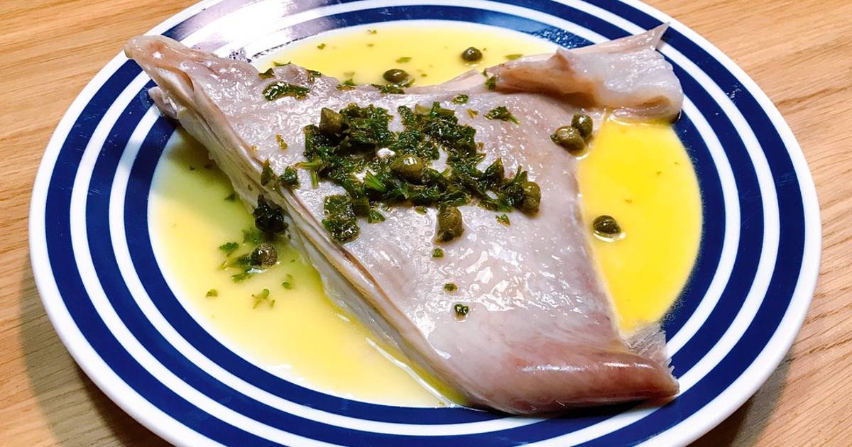 Cá Đuối Sốt Bơ Chanh
