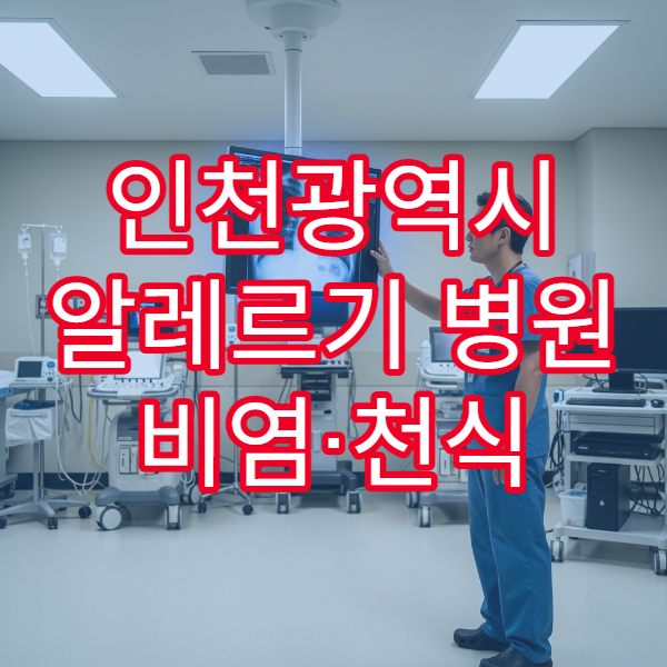 인천광역시 알레르기 병원 비염·천식 검사 빠른 진료 병원 안내