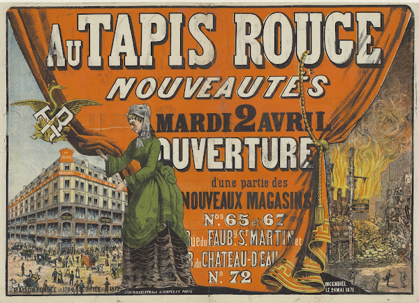 Au Tapis Rouge Nouveautés Mardi 2 avril Ouverture dune partie des nouveaux magas