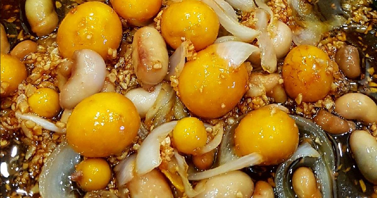 Ngọc kê, trứng non cháy tỏi