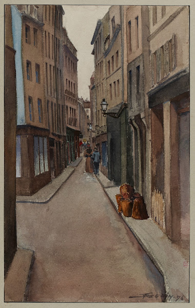 La rue Quincampoix prise de la rue de La Reynie 1896
