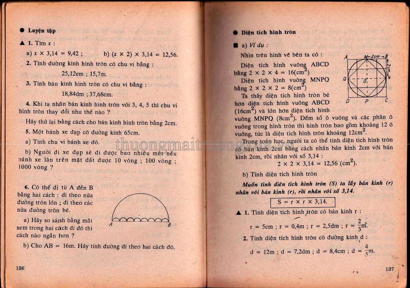 Toán 5 (1995) - Trang 135