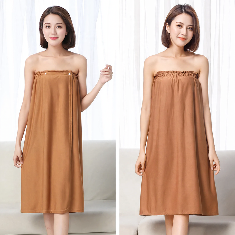 Coral fleece bathrobe for women
