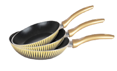 Knight Frying Pan Set 18-22-26 cm