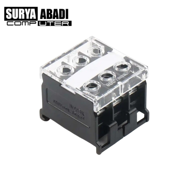 TERMINAL BLOCK DIN RAIL 600V 20BK