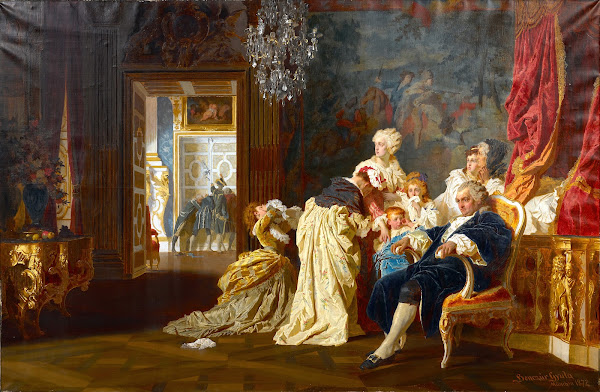 The capture of Louis XVI and his family 1872