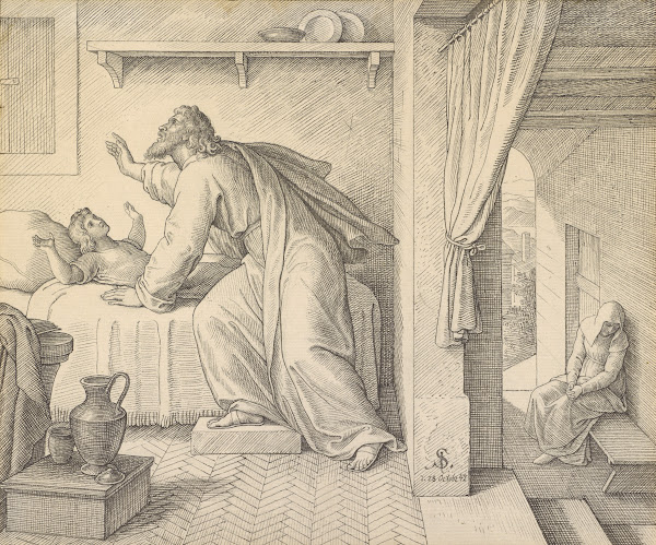 Elijah Revives the Son of the Widow of Zarephath 1842