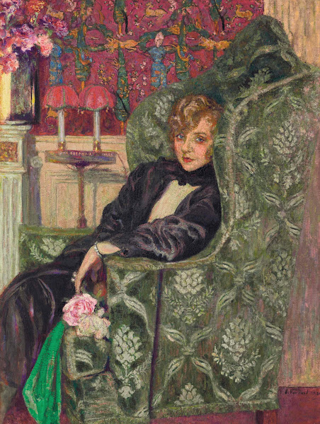 Yvonne Printemps au fauteuil 1921
