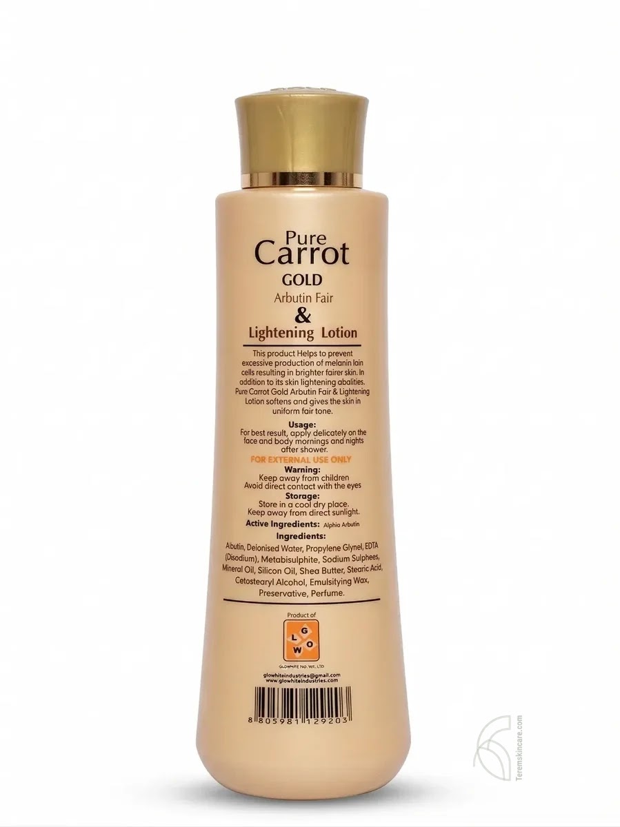 Pure Carrot Arbutin Fair & Lightening Lotion