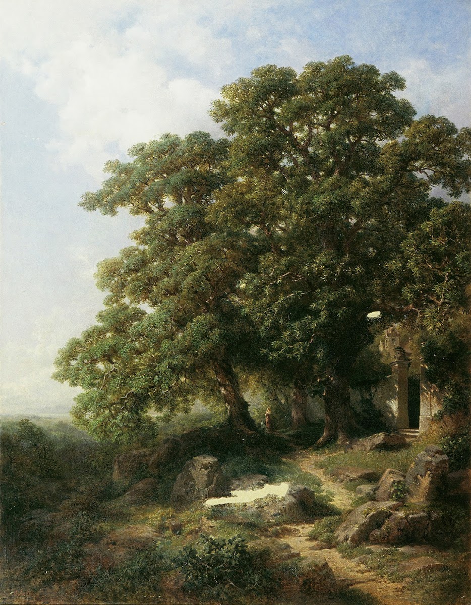 Kastanien in Südtirol 1874