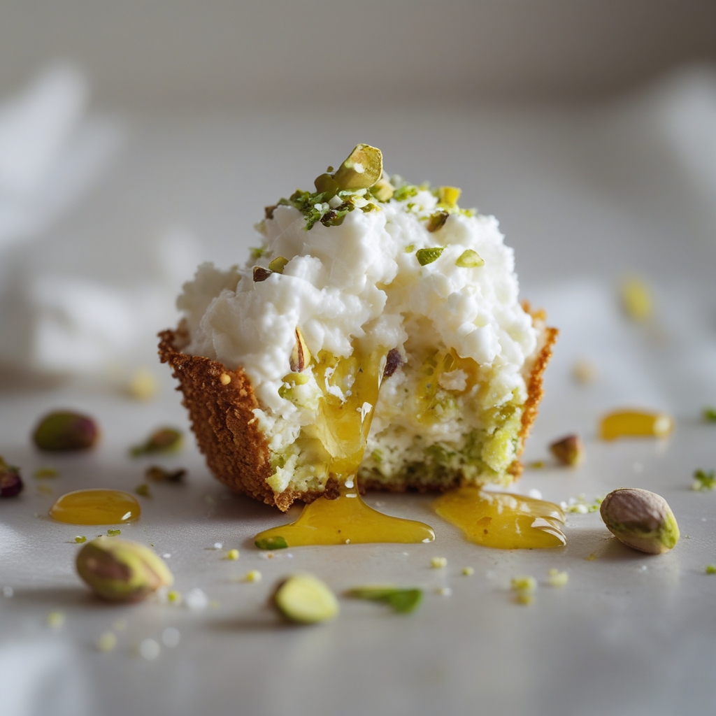 Ricotta Pistachio Honey Bites: A Wonderful Ultimate Dessert Recipe Made Easy finished