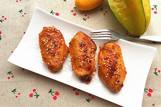 Cánh Gà Nướng Mè Ngon
