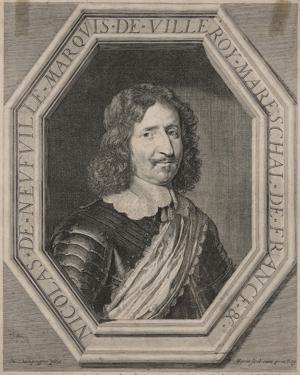 Nicolas de Neufville Marquis of Villeroy Marshall of France c