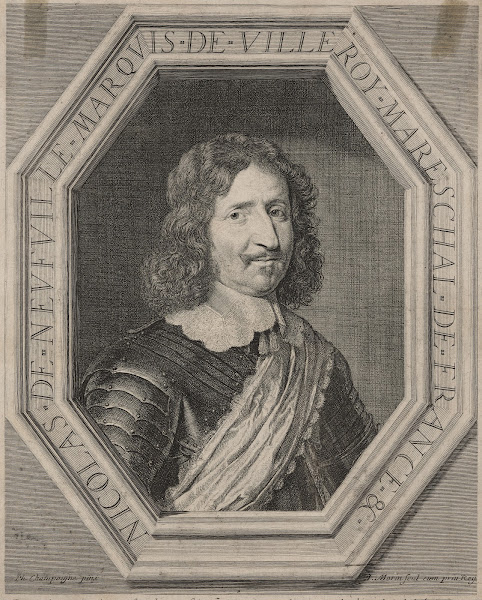 Nicolas de Neufville Marquis of Villeroy Marshall of France c