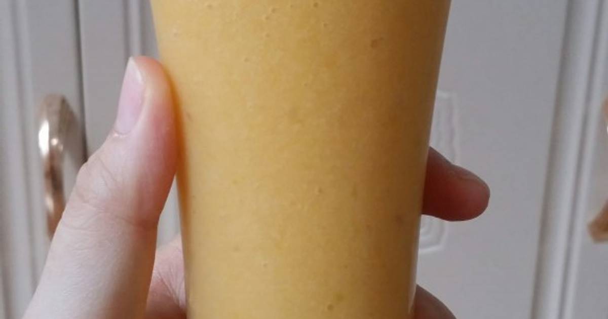 Sinh tố xoài, dứa và chuối