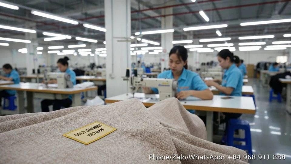 custom garment manufacturing - Gold Garment Vietnam
