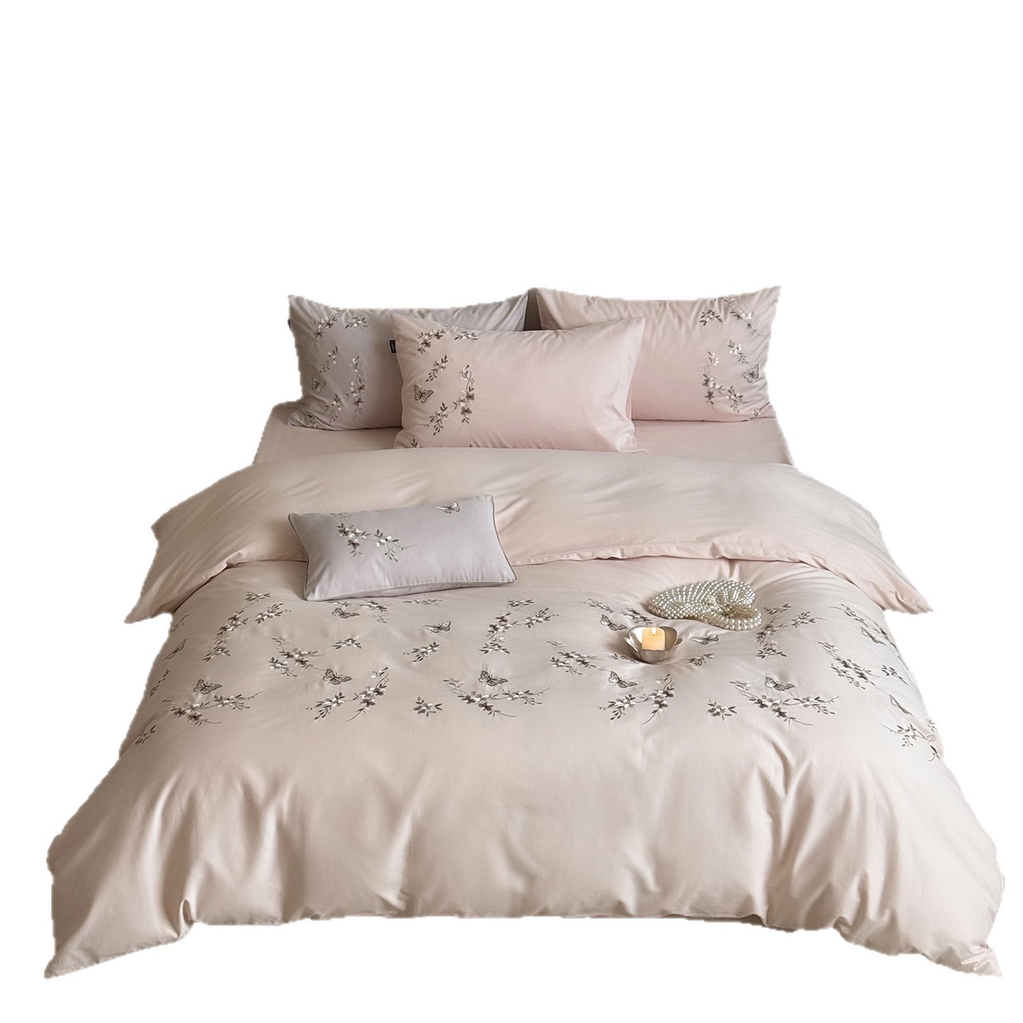 Cotton bedding set, 100s cotton, brushed