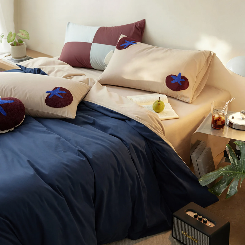 Cotton bedding set, 4-piece, Fall/Winter, 100S