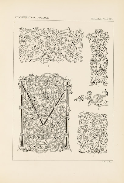 Outlines of ornament in the leading styles Pl54 1881