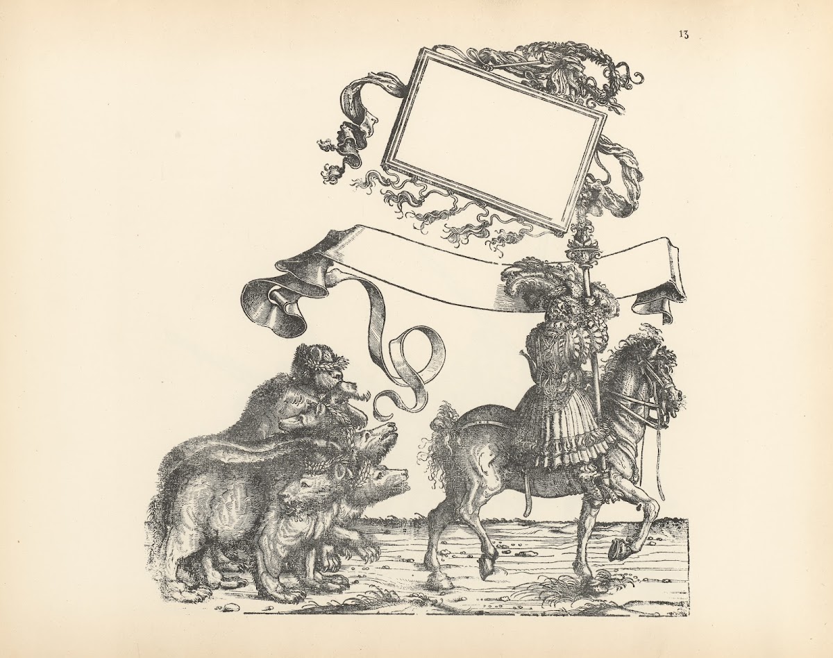 The Triumphs of the Emperor Maximilian I Pl13
