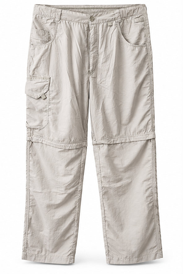 Barbati - Pantaloni cargo convertibili Five Continents bej XL
