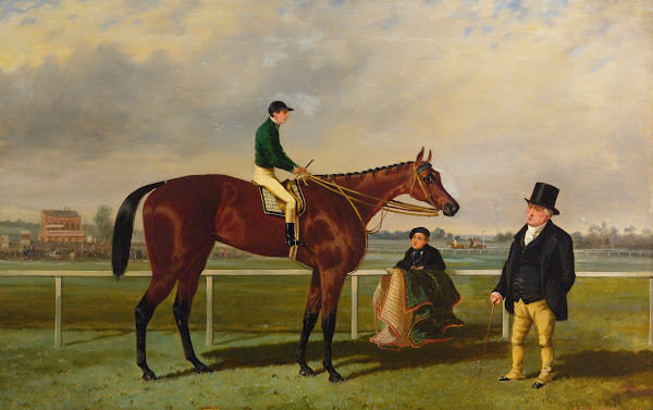 Mr Martinsons Nancy F Marson Up J Marson And A Groom After A Painting By Harry H