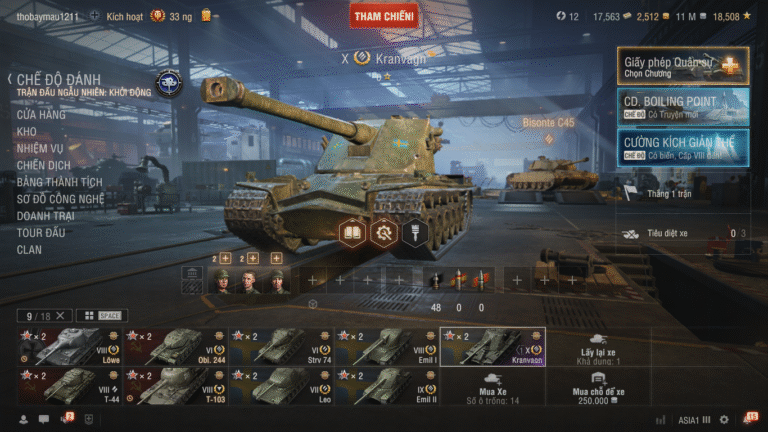 Acc World of Tanks PC giá rẻ, sở hữu 3 tank X cực chất: IS-7...