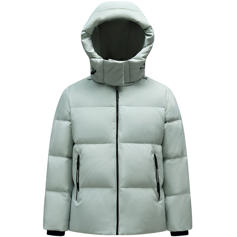 Short, extra thick down jacket for women