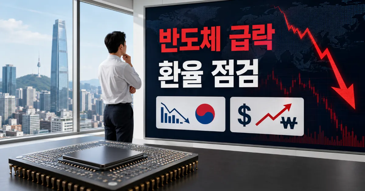 뉴욕 반도체주 급락, 시총 2천조 원 증발과 코스피 투자 기준