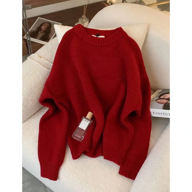 Eleganter Strickpullover in Vintage-Optik