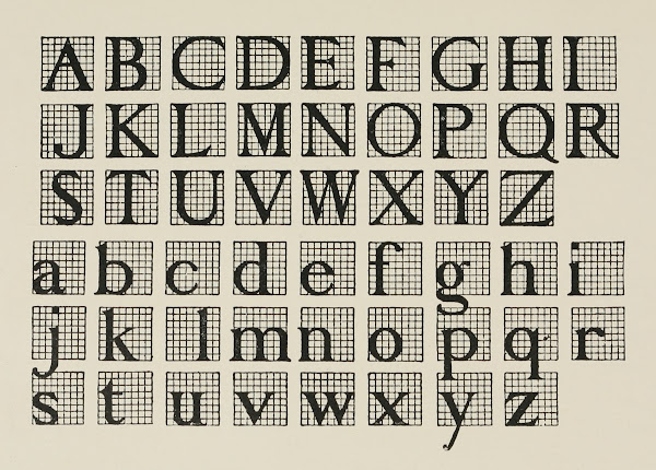 Modern American Capitals and Small Letters 1902