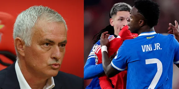 ভিনিসিউসকে বর্ণবাদী গালি দিলে বেনফিকায় ক্যারিয়ার শেষ! নিজের খেলোয়াড়কে ‘স্পেশাল ওয়ান’ মরিনিয়োর চরম হুঁশিয়ারি