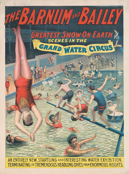 The Barnum  Bailey greatest show on earth Scenes in the grand water circus 1895