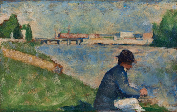 Study for Bathers at Asnières c 1883 1884