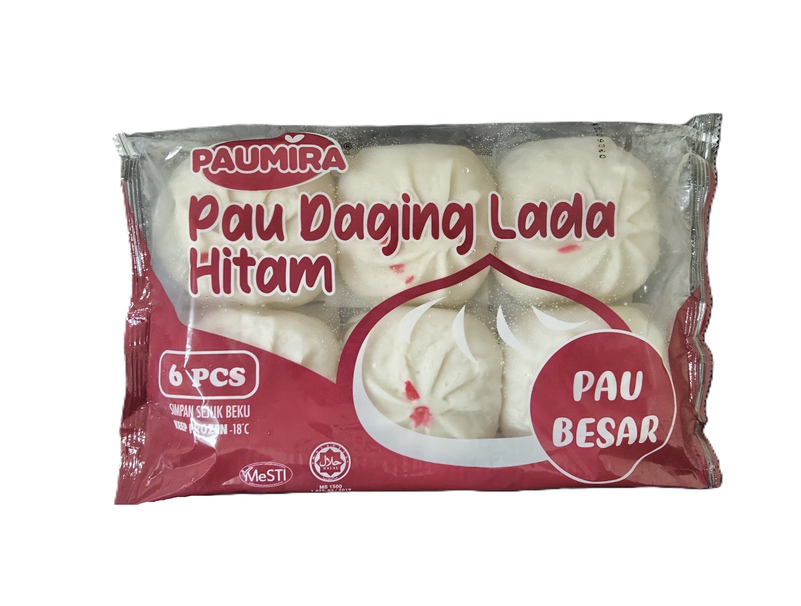 Pau Daging Blackpepper Besar 10Pkt/Ctn