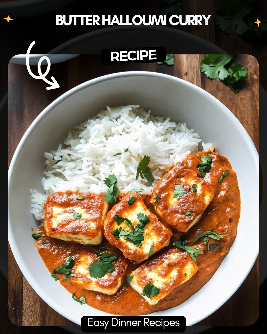 Butter Halloumi Curry