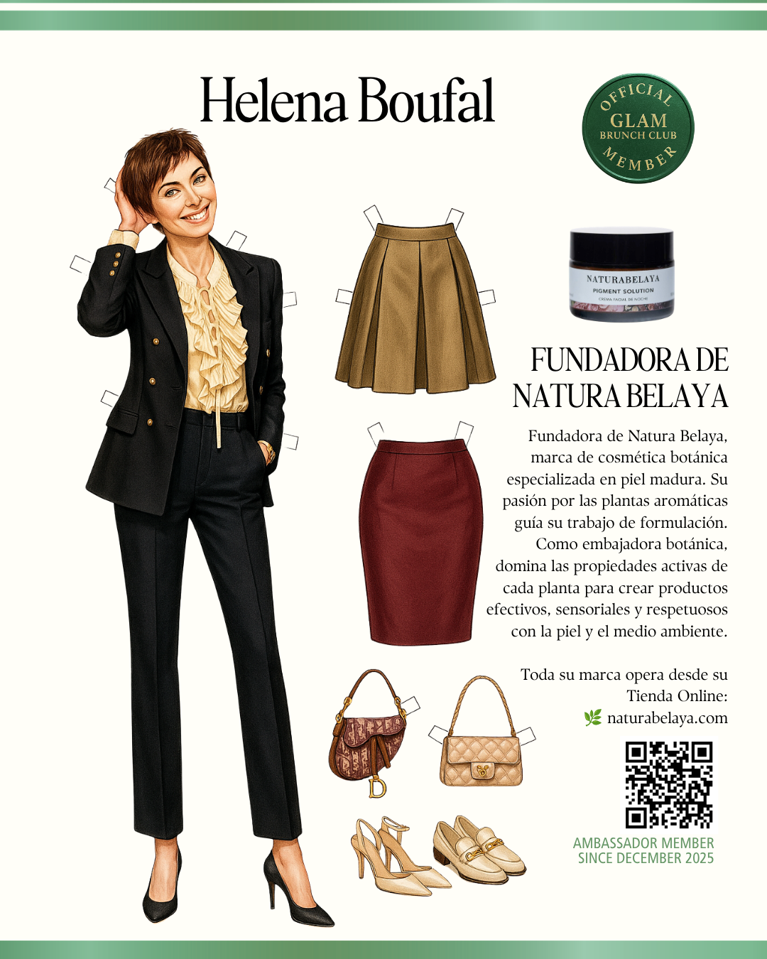 Glam Doll oficial de Helena Boufal