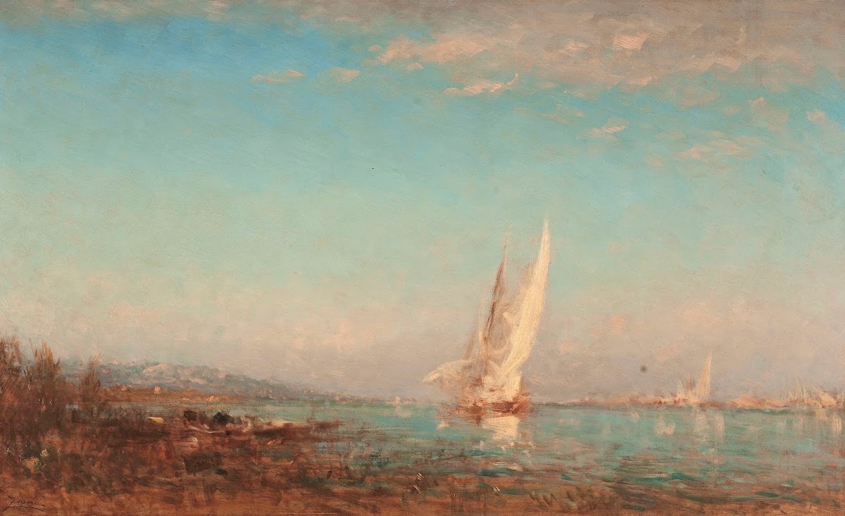 Martigues La Voile Blanche 1890 1895