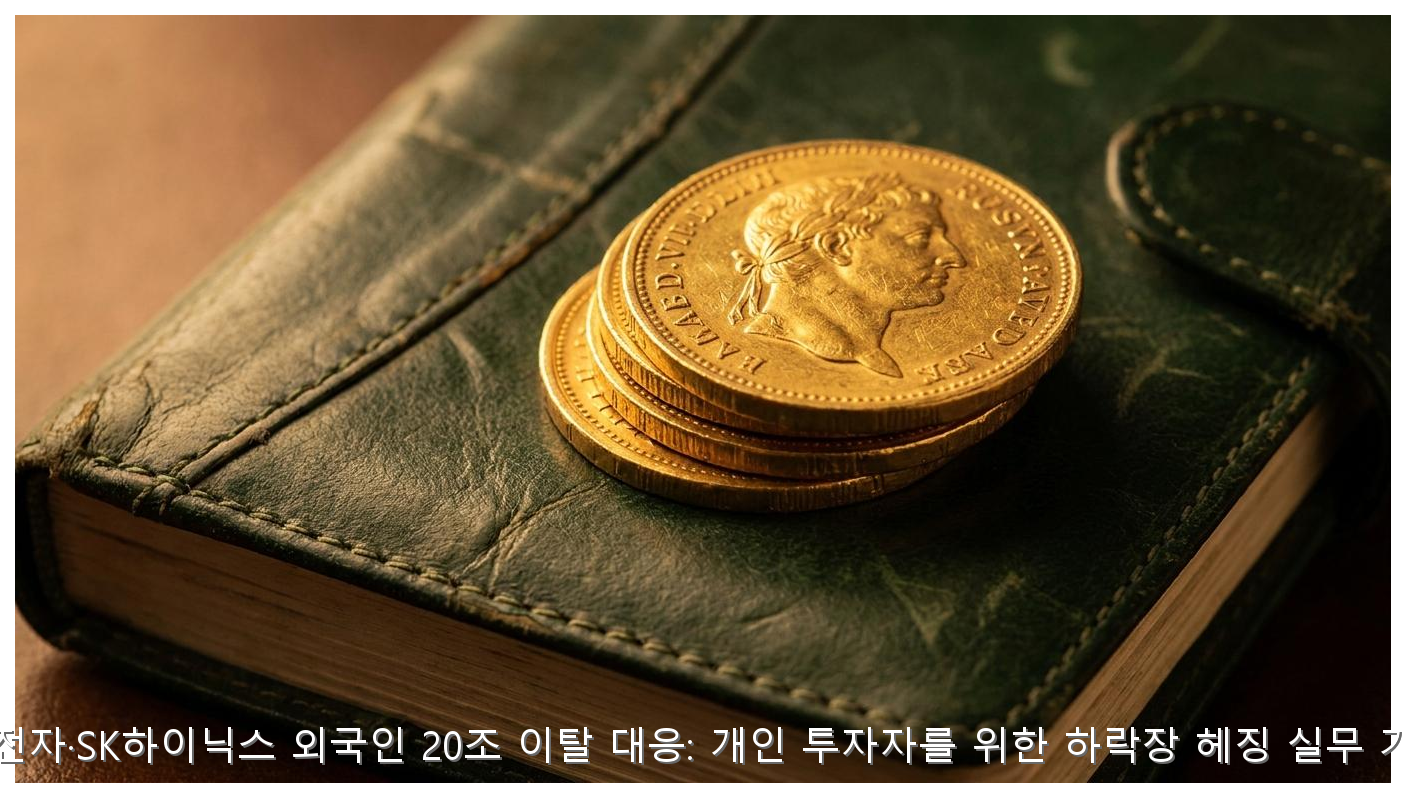 삼성전자·SK하이닉스 외국인 이탈 대응: 하락장 헤징 실무 가이드 핵심 안내 및 분석 인포그래픽 (4)
