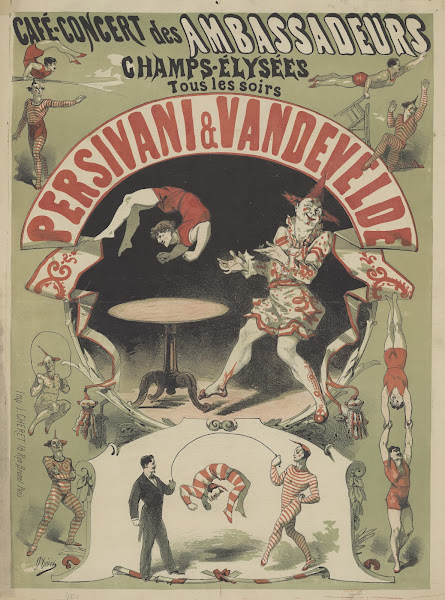 Café concert des Ambassadeurs Persivani et Vandevelde 1875