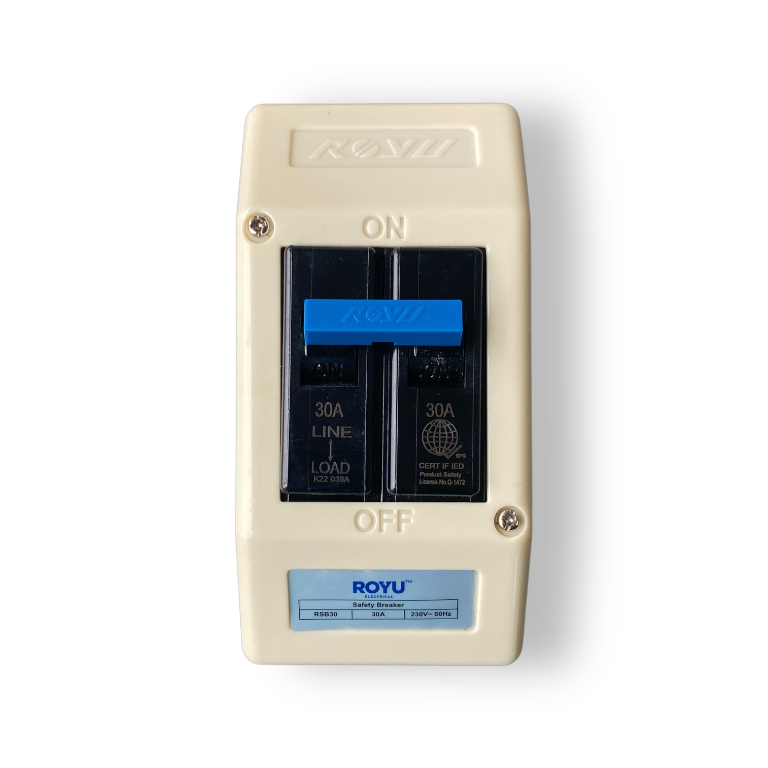 Royu 2 Pole Safety Circuit Breakers