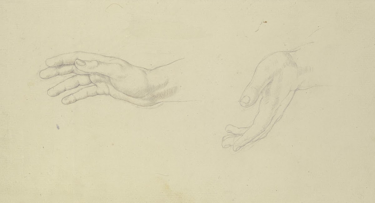 Gesten einer rechten und einer linken Hand