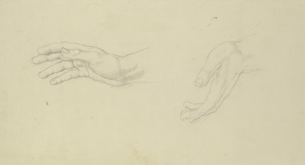 Gesten einer rechten und einer linken Hand
